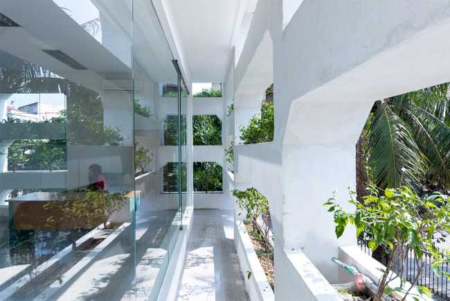 Bâtiment gouvernemental à double façade